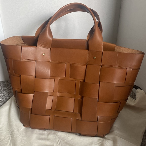 SHINOLA DETROIT -The Large Bixby Basket Bag - Picture 3 of 9